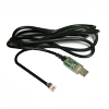 Konverterkabel USB / RS232, Kabellänge 1,5m. Steckverbinder USB/RJ11.	
