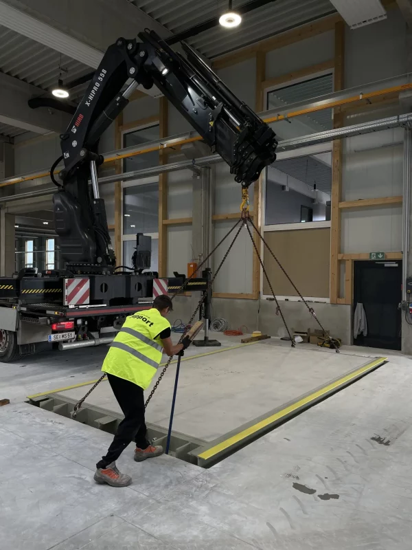 Flexible Stahl-Beton-Fahrzeugwaage, 6x3m, Wiegebereiche bis 30t – Bild 8