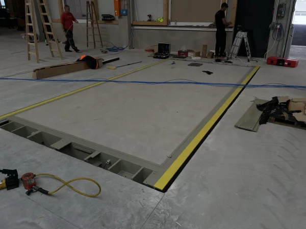 Flexible Stahl-Beton-Fahrzeugwaage, 6x3m, Wiegebereiche bis 30t – Bild 9
