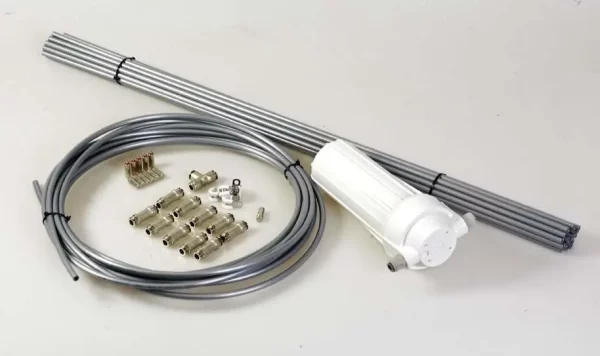 Sprühnebel Hochdruck "SET" RAUCH Coolline Basic mit 20 Düsen und 50 Bar Pumpentechnik - Kühlen, Befeuchten, Desinfektion – Bild 4