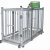 Kleinviehwaage in mobiler Aluminium Ausführung 300 kg Wiegebereich, auch geeicht erhältlich