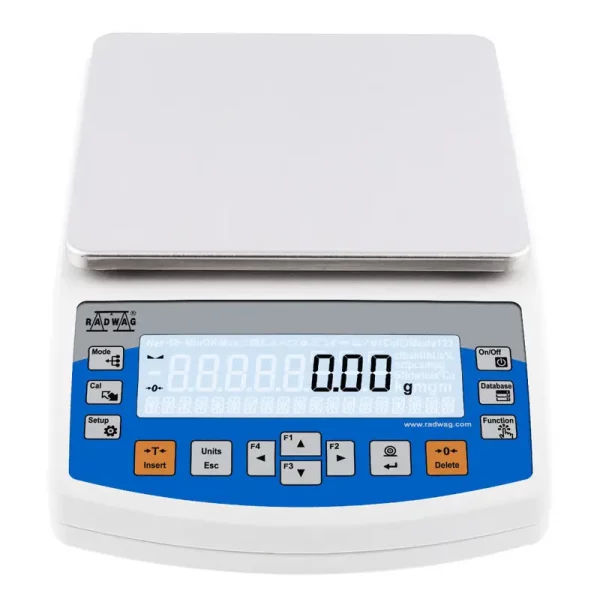 Präzisionswaage RPS.R2 Standard Eichfähige Teilung 0,1g, mit LCD Grafik-Oberfläche, Interne Kalibrierung